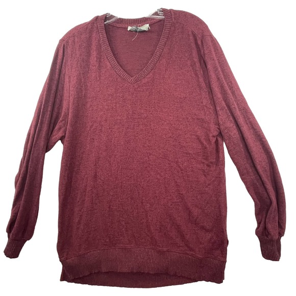 Anthropologie Saturday Sunday Womens Size Small Oversized VNeck LS Sweater - Picture 1 of 12